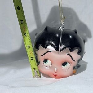 Betty Boop glass ornament